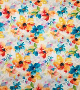Printed Bon Bon - Floral - Emerald