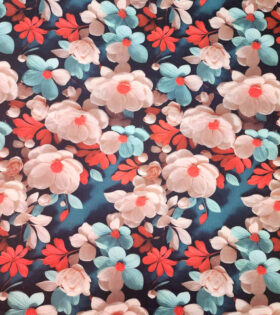 Printed Bon Bon - Floral - Jade