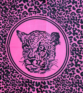 Khanga Poly Cotton - Ingwe - Pink