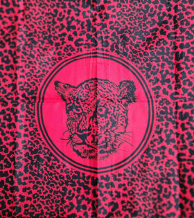 Khanga Poly Cotton - Ingwe - Red