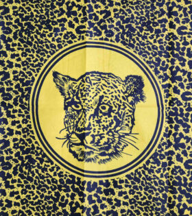 Khanga Poly Cotton - Ingwe - Yellow