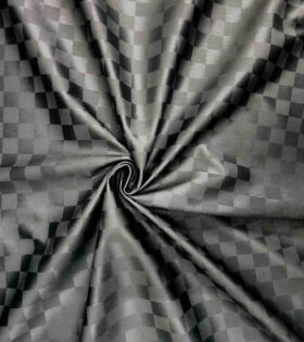 Soft Leather - Check - Black
