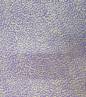 Printed Georgette Foil Look - Cheetah - Lilac