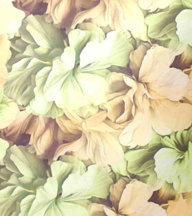 Digital Printed Duchess Satin - Floral