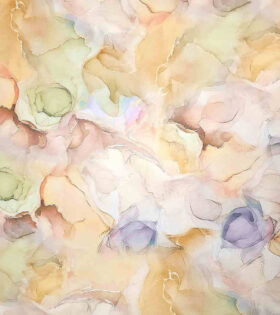 Digital Printed Duchess Satin - Abstract