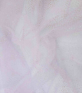 Glitter Dot Tulle - Lilac