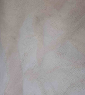 Glitter Dot Tulle - Pink