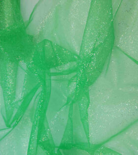Speckle Tulle - Emerald Green