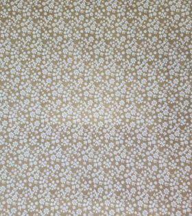 Printed Cotton Poplin - Beige