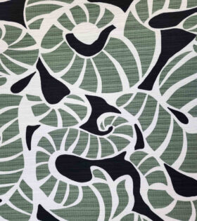 Linen Riva - Fern Green