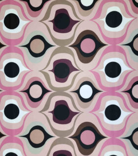 Digital Printed Duchess Satin - Abstract