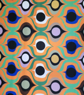 Digital Printed Duchess Satin - Abstract