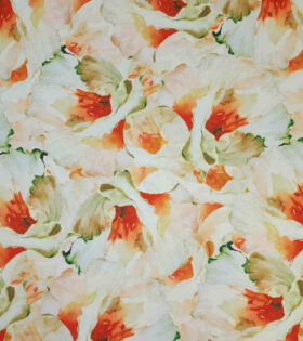 Digital Printed Duchess Satin - Floral