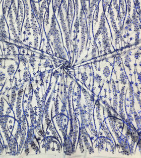 Caviar Tulle - Royal Blue