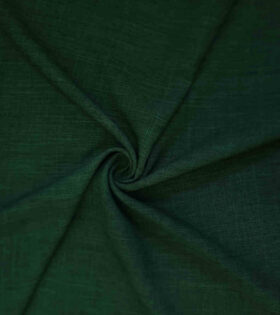 Snow Look Linen - Bottle Green