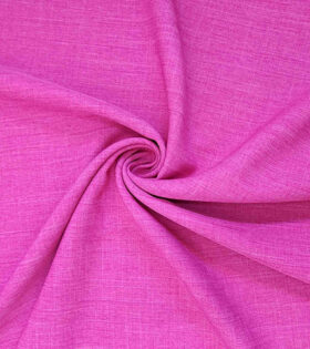 Snow Look Linen - Cerise Pink