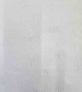 Embossed Scuba - White