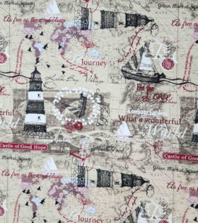 150cm Cotton Canvas - Beige