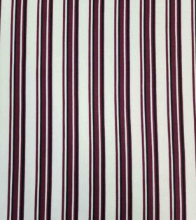 Printed DTY - Stripes - Maroon