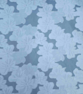 Brocade Organdy Jacquard - Powder blue