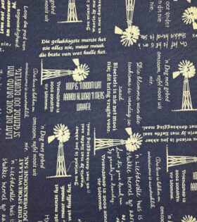 150cm Cotton Canvas - Afrikaans