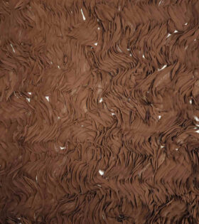 Kaya Frill Tulle - Chocolate