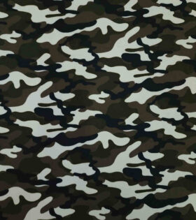 Printed Mini Matt - Camouflage - Army Green