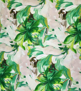 Digital Printed Duchess Satin - Floral