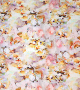 Rayon Challis D#8 - Abstract - Pink