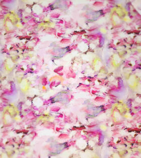 Rayon Challis D#8 - Abstract - Magenta