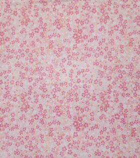 Rayon Challis D#3 - Floral - Baby Pink