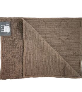 Luxe Cotton Bath Mat (60cm x 90cm) - Taupe