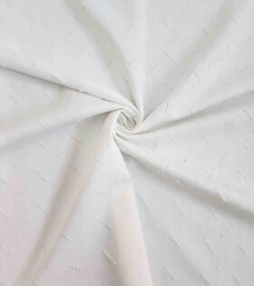 Embroidered Chino - White