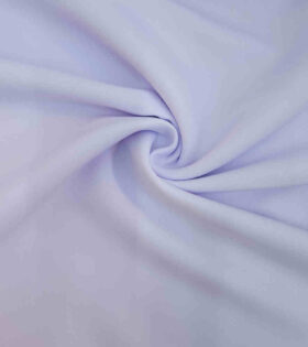 Herringbone Poly Suiting - White