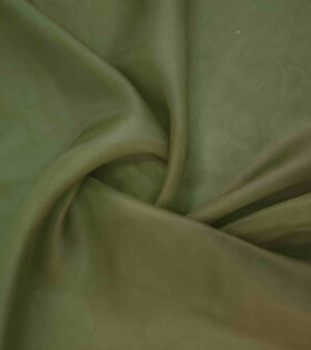Organdy Satin - Army Green