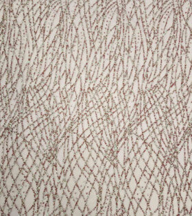 Riya Sugar Metallic Tulle - Cerise Pink
