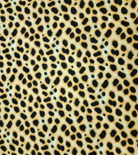 Printed Velvet Upholstery - Cheetah