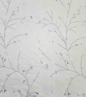 Printed Linen Voile D#2 - Grey