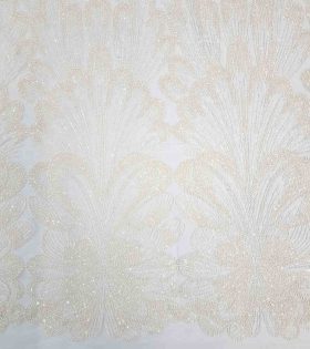 Inaya Beaded Tulle - Champagne