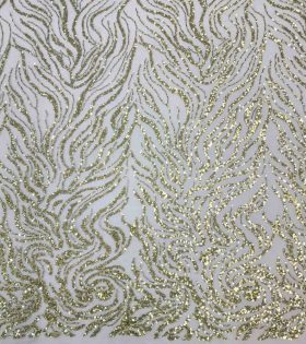 Nuro Beaded Tulle - Pistachio