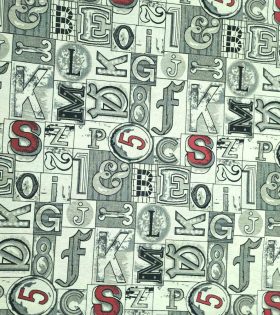 Printed Upholstery - Stone