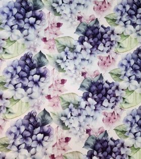 Printed Mini Matt - Hydrangeas - Purple