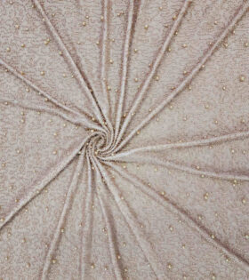 Lqra Beaded Tulle - Taupe