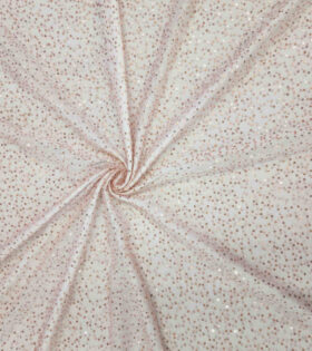 Lra Sequins Tulle - Rose Gold