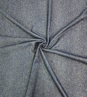 Sandwich Scuba Lurex Berkley - Navy Blue