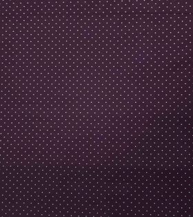 Printed Cotton Poplin - Plum