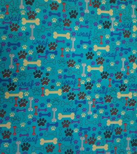 Printed Cotton Poplin - Jade