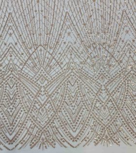 D1-1 135cm Evening Tulle - Beige