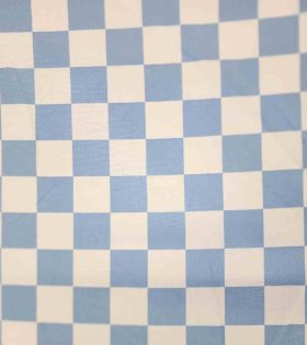 Printed Mini Matt - Blocks - Sky Blue