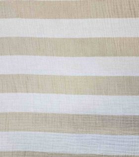 Muslin/Melkdoek - Stripes - Beige